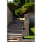 Z-Lite Luca Outdoor Pier Mounted Fixture, 1-Light, 9.25 In.W x 29.75 In.H, Black/Etched 517PHB-533PM-BK-LED - alternate 8